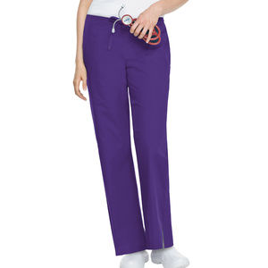 ScrubZone Women's Grape Flare Leg Scrub Pants